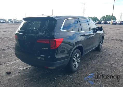 2017 Honda Pilot Ex-L из США, поврежденный, VIN 5FNYF6H70HB019974